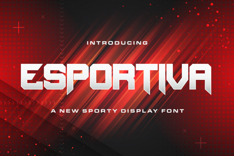Free Esportiva Sporty Display Font