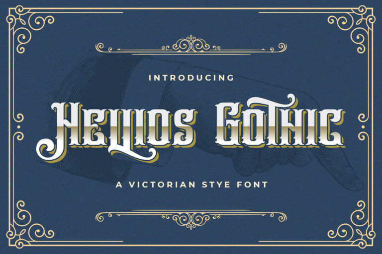 Free Hellios Gothic Blackletter Font