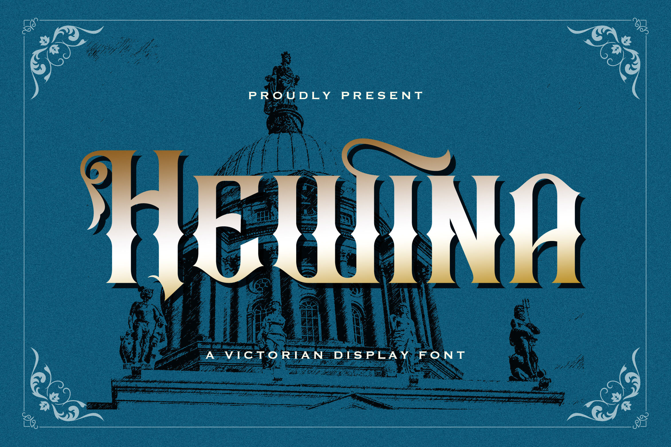 Free Hewina Victorian Display Font
