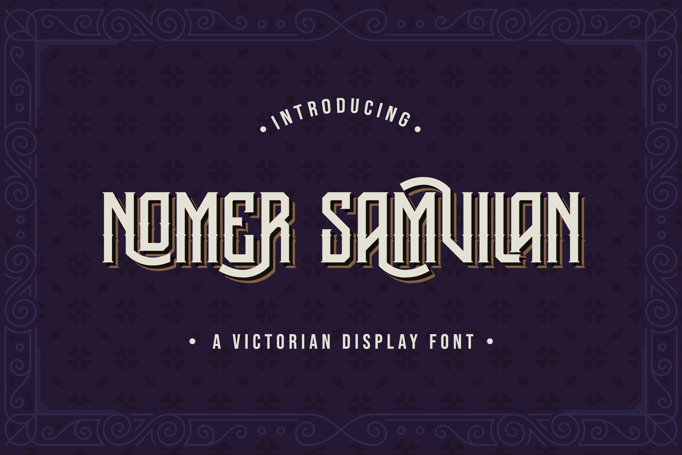Free Nomer Samvilan Victorian Display Font