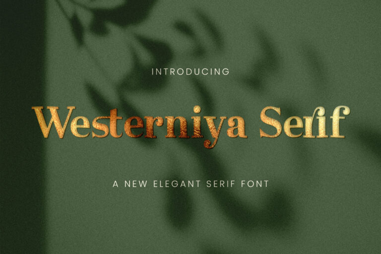 Free Westerniya Serif Elegant Serif Font