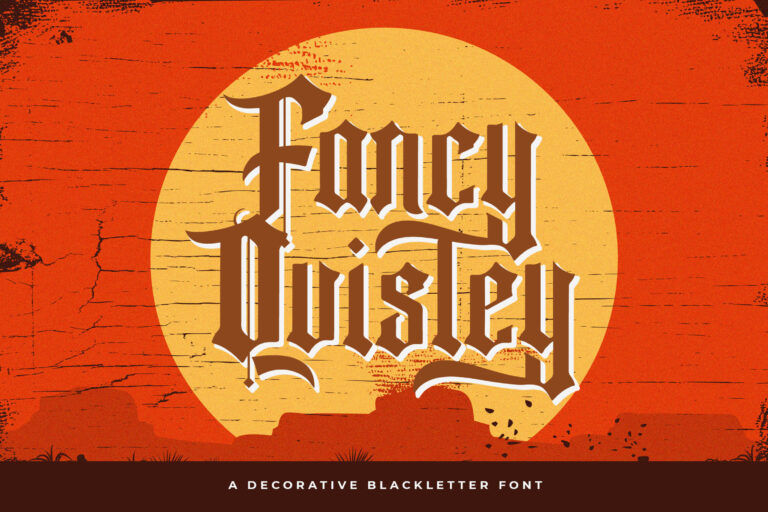 Free Fancy Quisley Blackletter Font