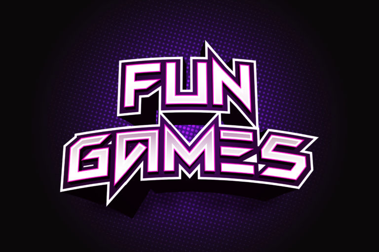 Free Fun Games Futuristic Display Font
