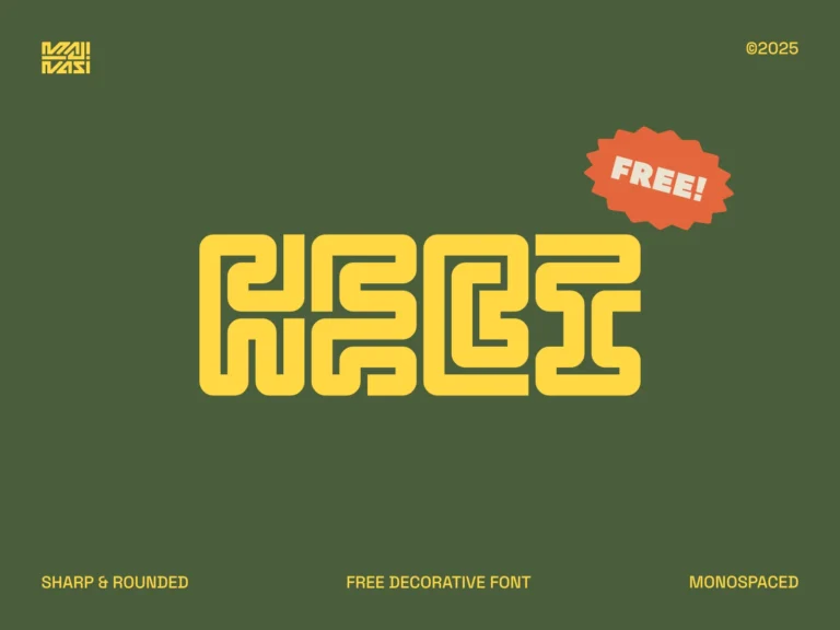 Fonts-for-free-Hebi