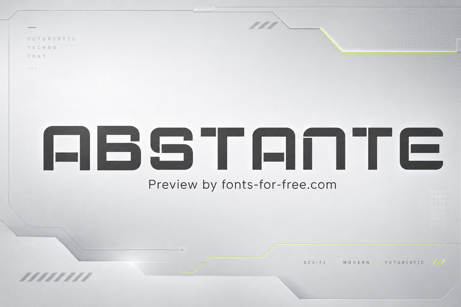 Free Abstante Font