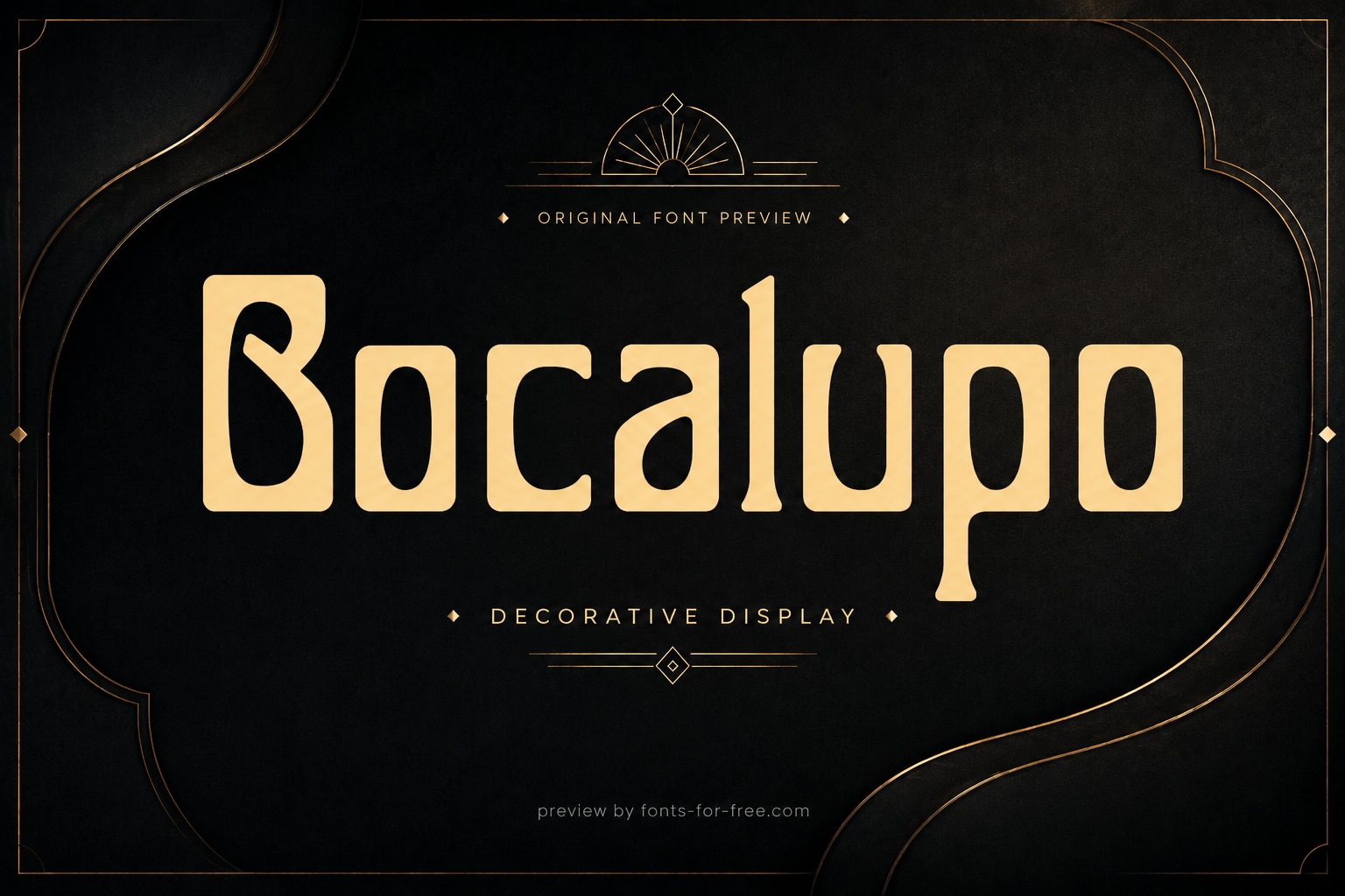 Free Bocalupo Font
