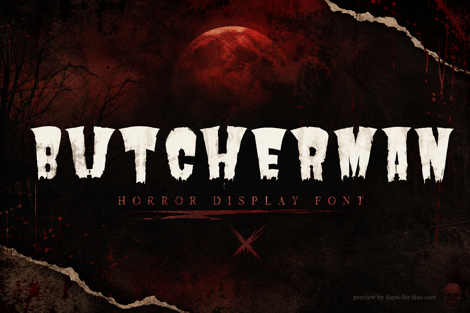 Free Butcherman Font