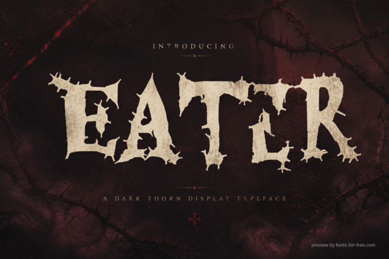 Free Eater Font
