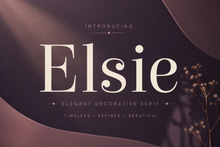 Free Elsie Font