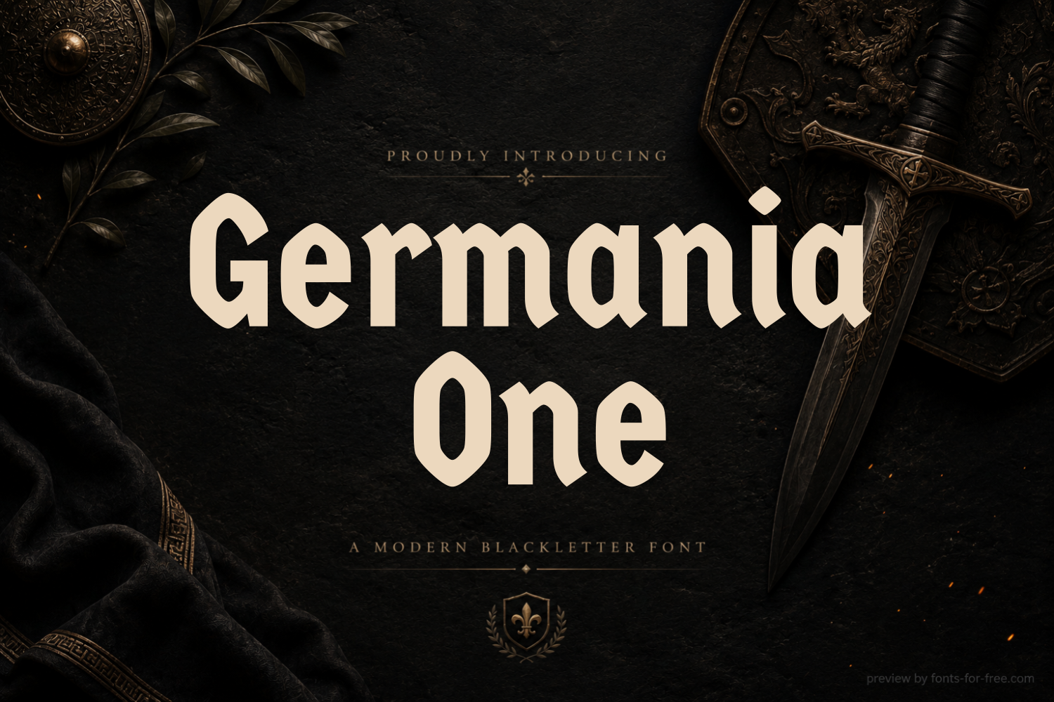 Free Germania One Font
