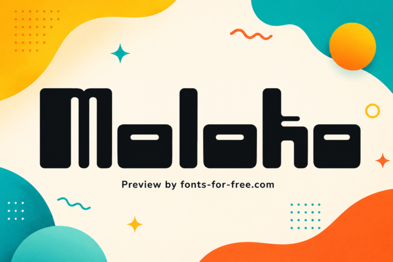 Free Moloko Font