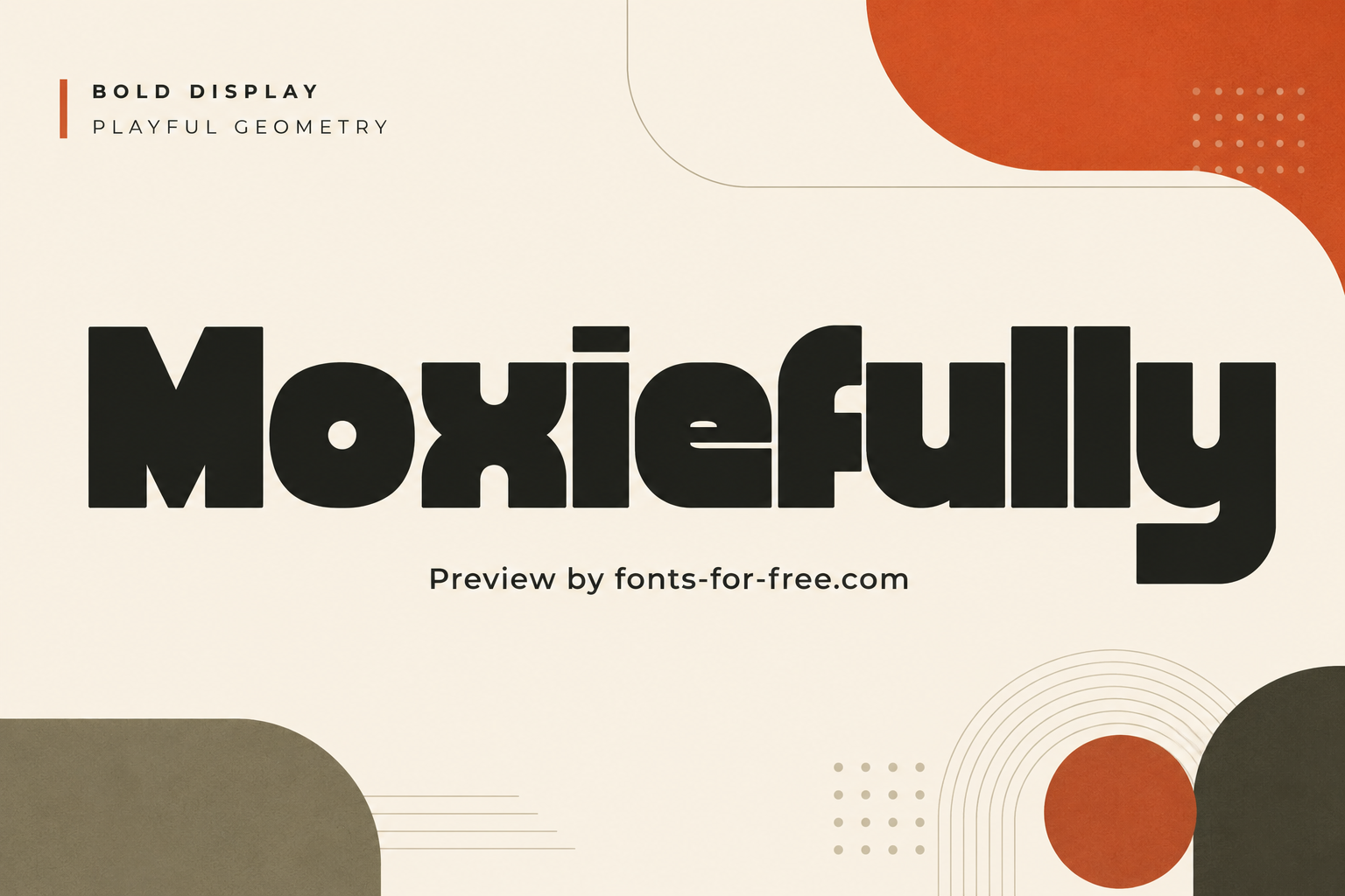 Free Moxiefully Font