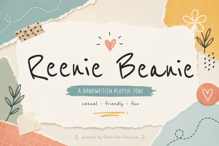 Free Reenie Beanie Font