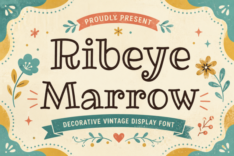 Free Ribeye Marrow Font