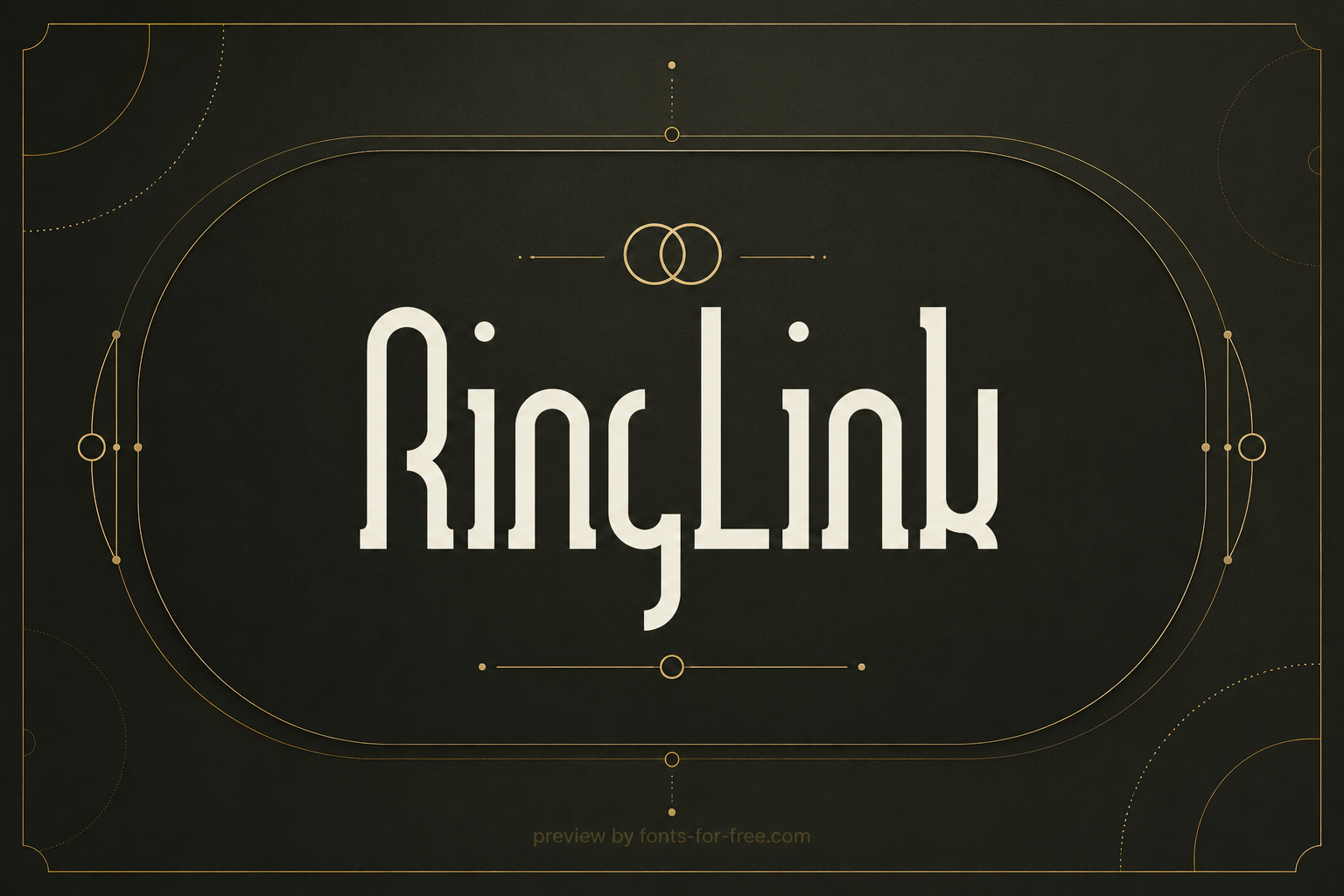 Free RingLink Font