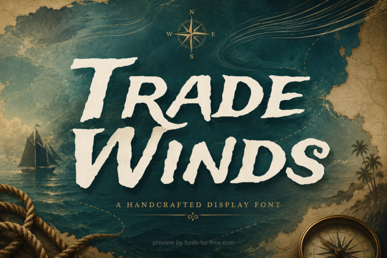 Free Trade Winds Font