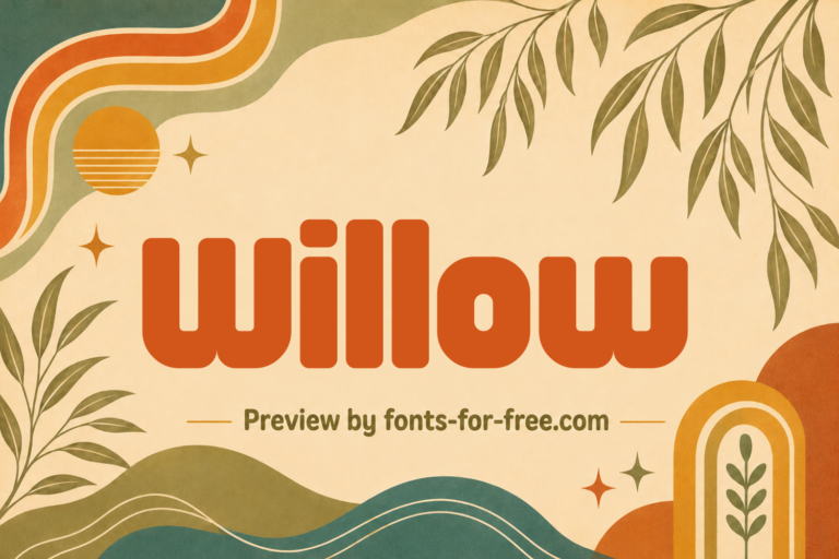 Free Willow Font