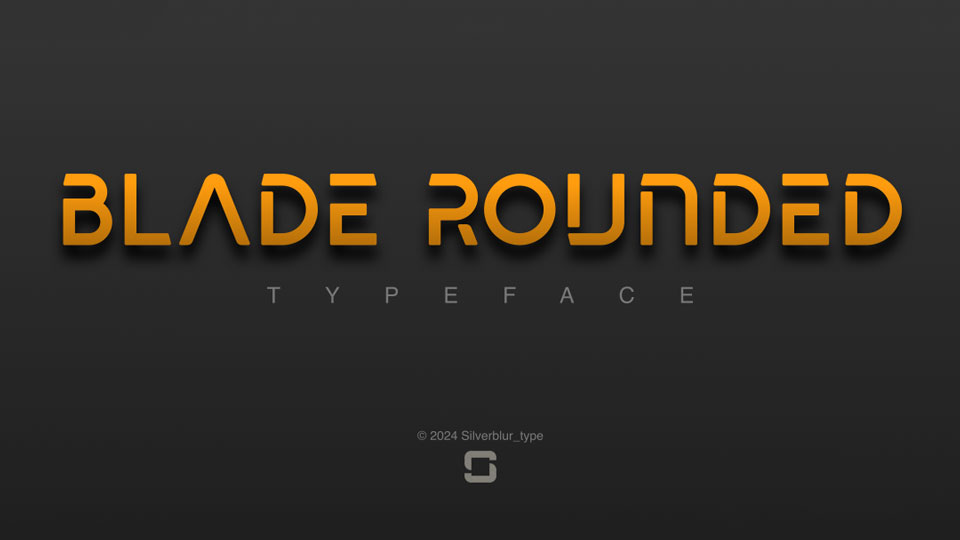 Free Blade Rounded Font