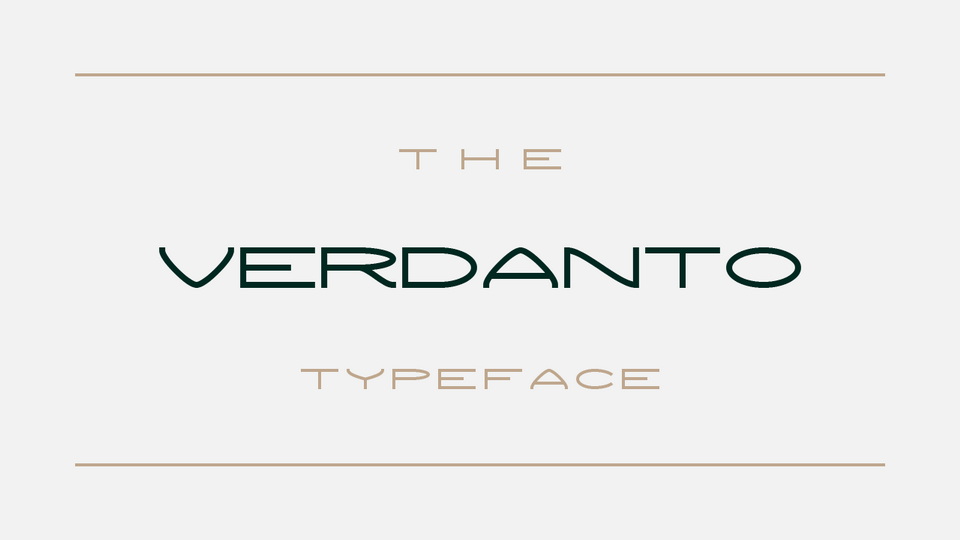 Free Verdanto Font