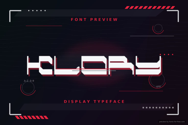 Free Klory Font