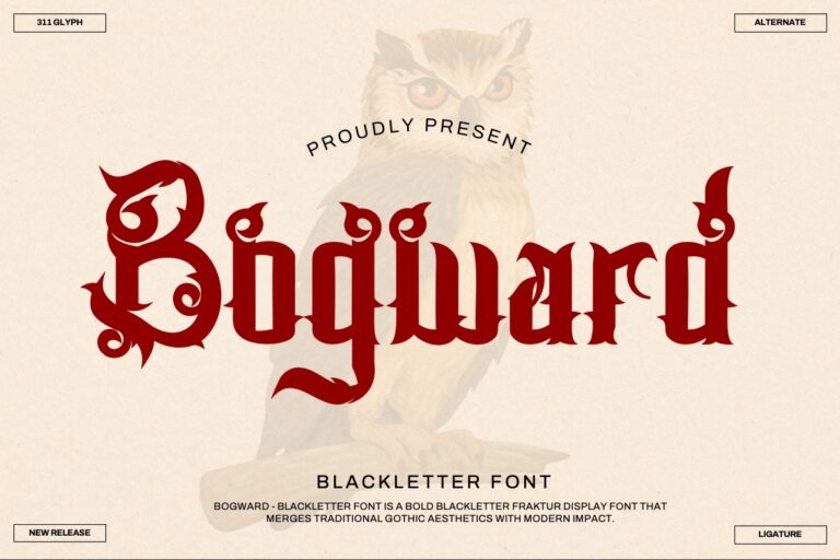 Free Bogward Font