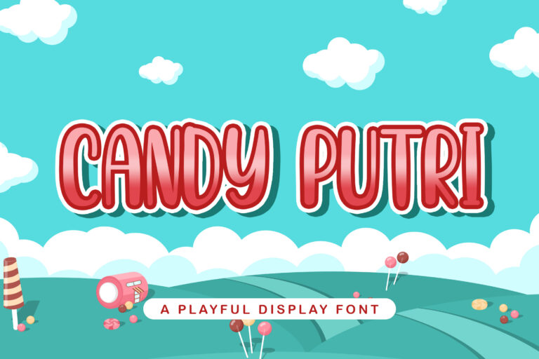Free Candy Putri Font