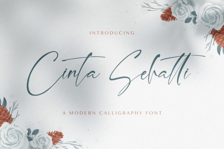 Free Cinta Sehatti Font
