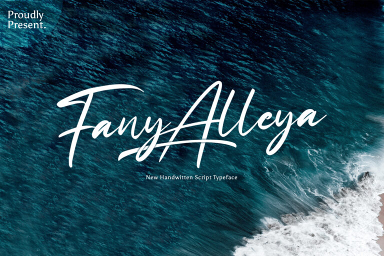 Free Fany Alleya Font