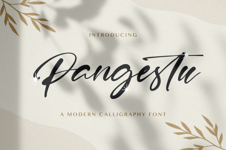 Free Pangestu Font