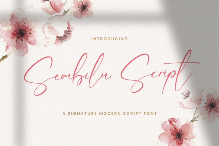 Free Sembilu Script Font