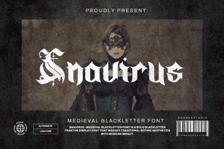Free Snavirus Font