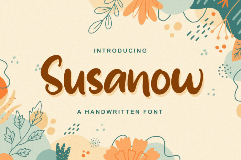 Free Susanow Font