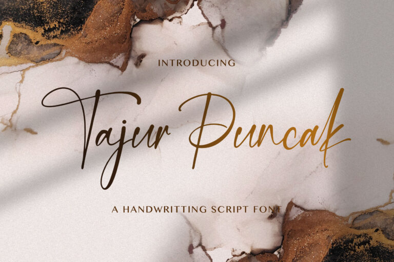 Free Tajur Puncak Font
