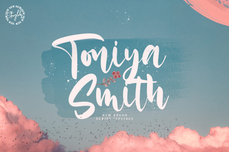 Free Toniya Smith Font
