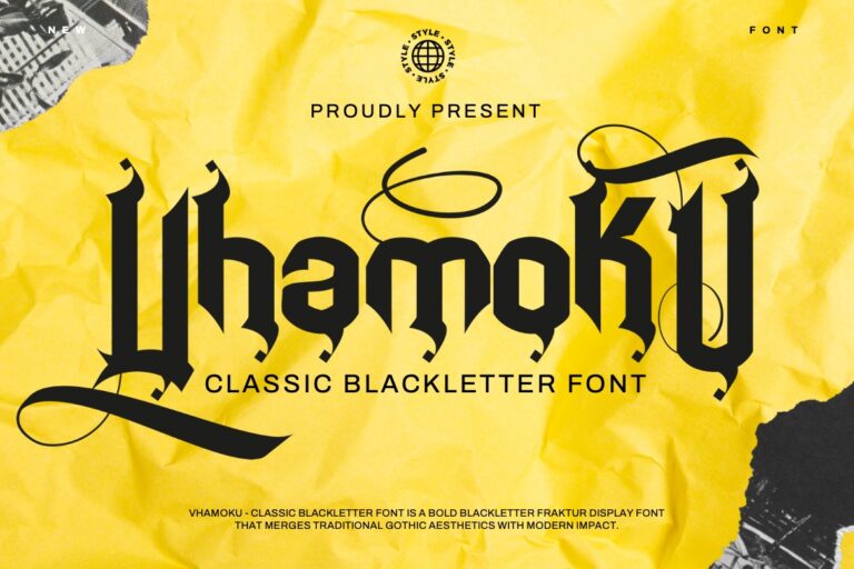 Free Vhamoku Font